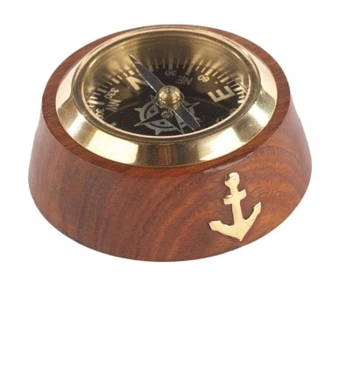 DENİZCİLİK GRUBU-Marine Pirinç Aksesuar-PUSULA-7x7x4 CM-JTTR2703
