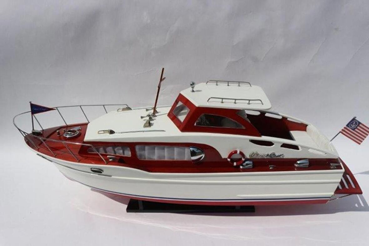 DENİZCİLİK GRUBU › Vietnam Gemiler-CHRIS CRAFT CABIN CRUISER-94*29*32 CM-JSB0045P-90