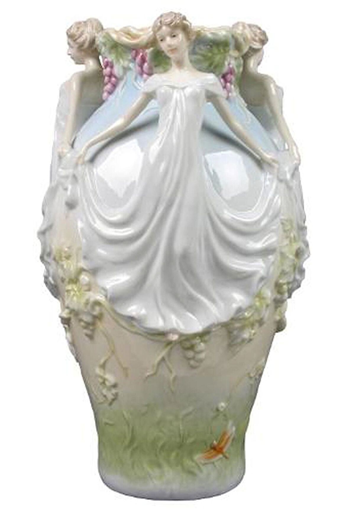  Veronese Serisi-Wise Porselen-KADINLI VAZO-19x19x32,5 CM-JAP20054AA