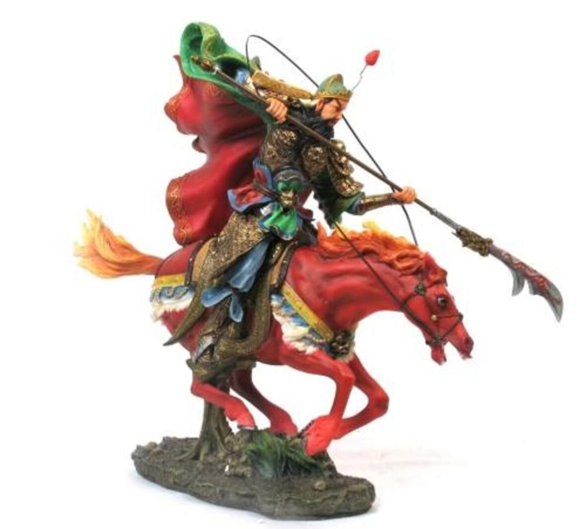 WISE Veronese Serisi-Wise Mitoloji & Tarih-ATLI ÇİNLİ ŞOVALYE-31*33*18 CM