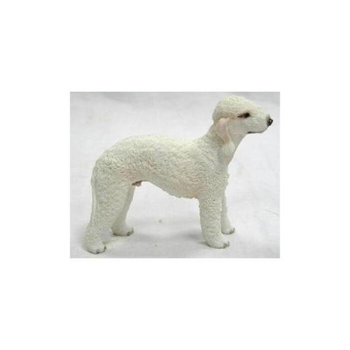 WISE Veronese Serisi-VERONESE BİBLOLAR-BEYAZ TERRİER KÖPEK BİBLO-9*7*4,5 CM