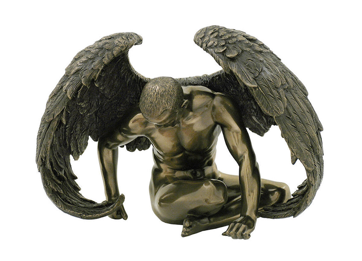 WISE Veronese Serisi-VERONESE BİBLOLAR › Wise Body-KANATLI CIPLAK ERKEK-19*9*14 CM
