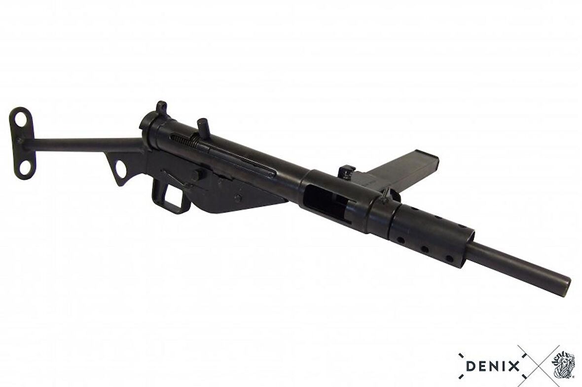 Dekoratif Denix-STEN MARK II, BİRLEŞİK KRALLIK 1940-Made in Spain-Handmade