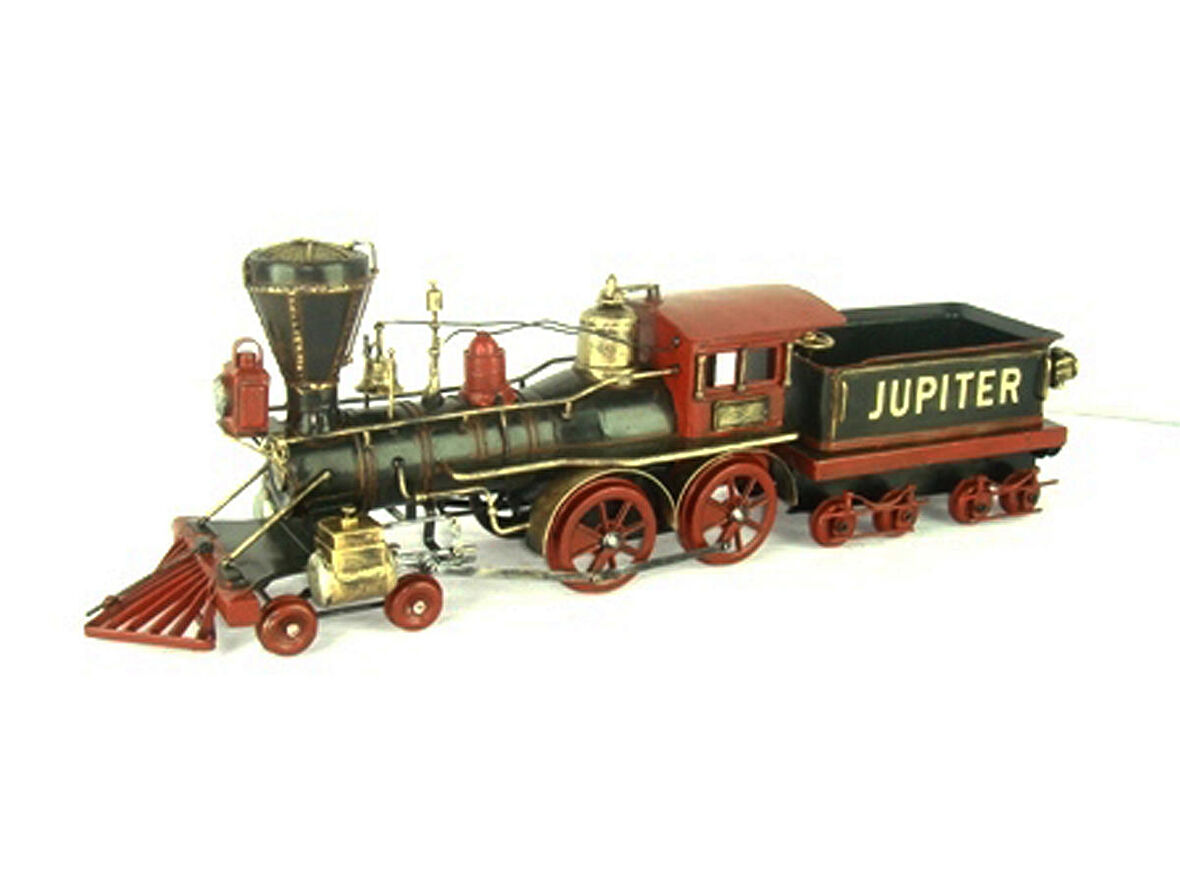 Jayland Metal Eskitilmiş Retro Klasik Jupiter Tren-Jayland Serisi-54,5*11*18,5 CM