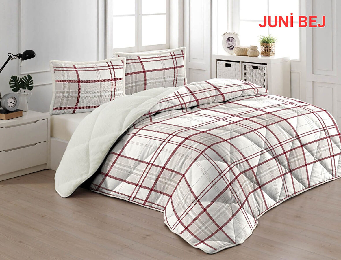 Comforter Çift Kişilik Yorgan Seti -  220x240 cm - Pvc Orijinal Çanta