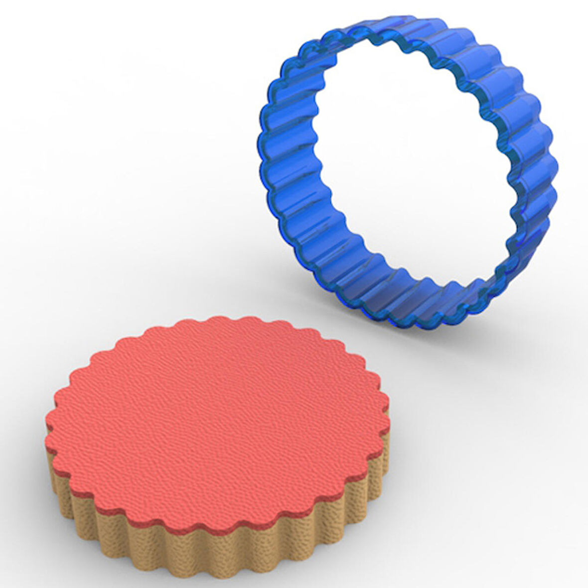 Tırtıklı Yuvarlak PC Kopat