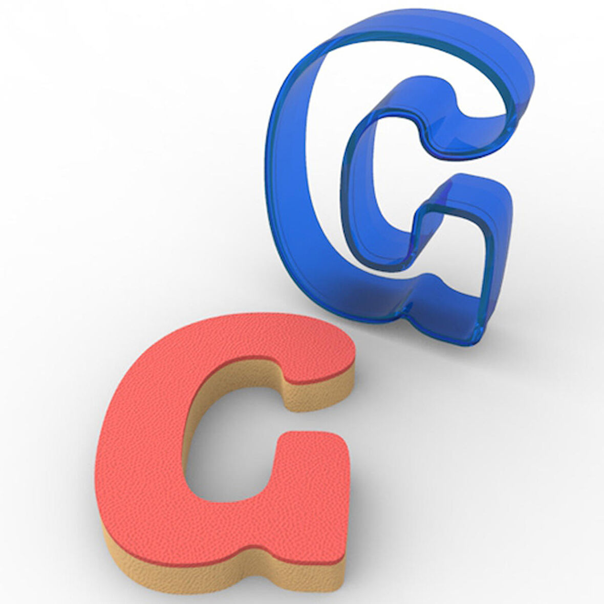 G Harfi PC Kurabiye Kalıbı