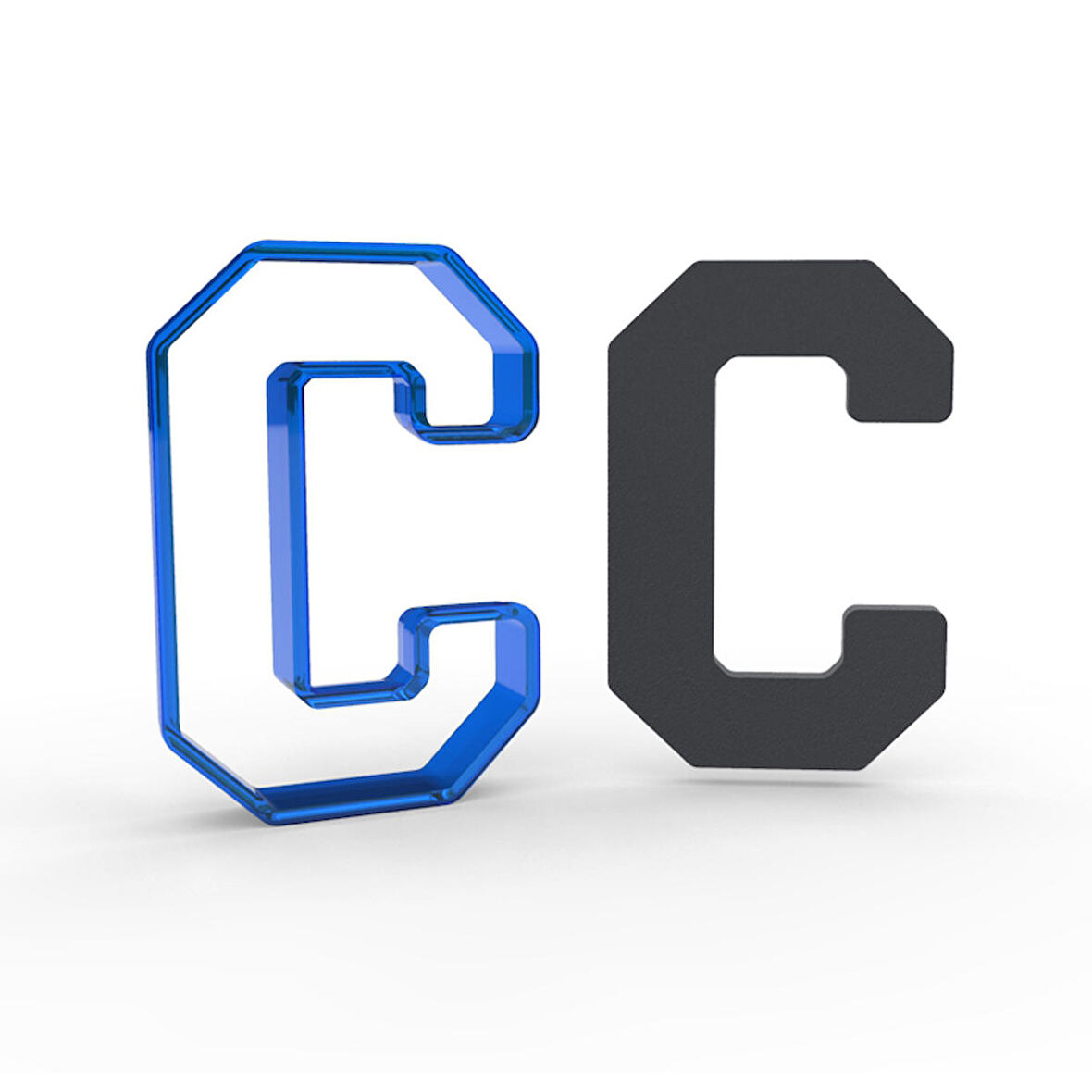 11cm C harfi PC Kurabiye Kalıbı