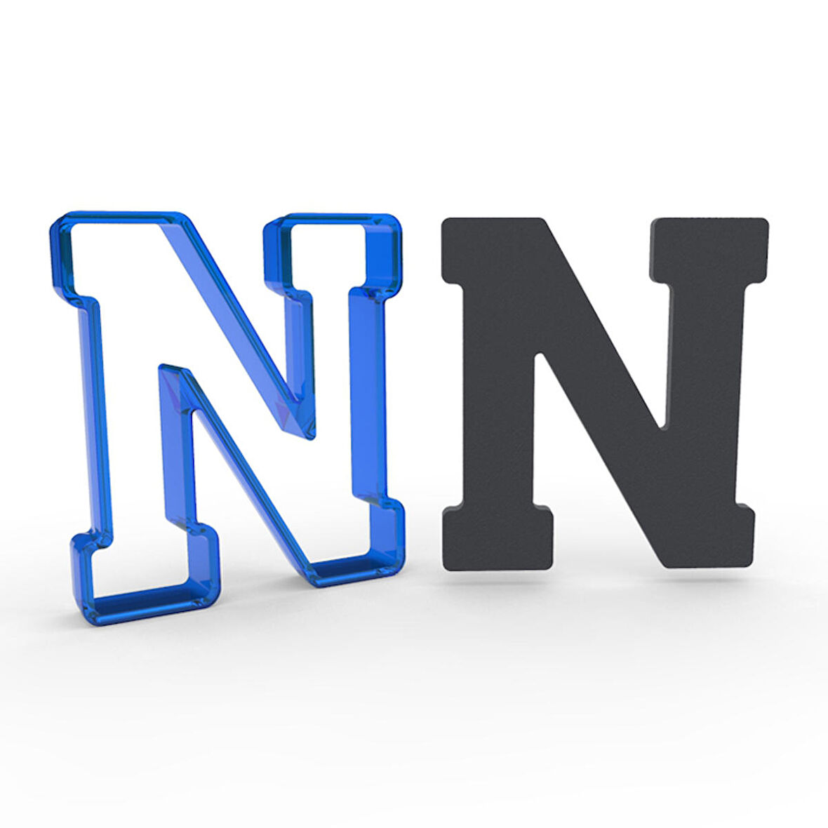 11cm N harfi PC Kurabiye Kalıbı