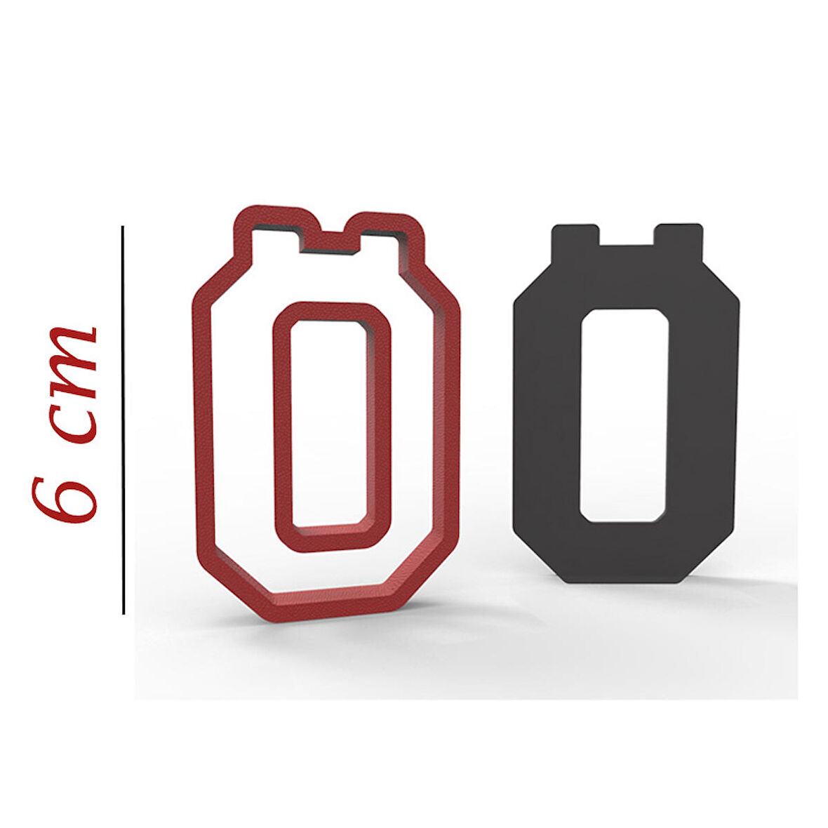 6 cm Ö Harfi Kurabiye Kalıbı