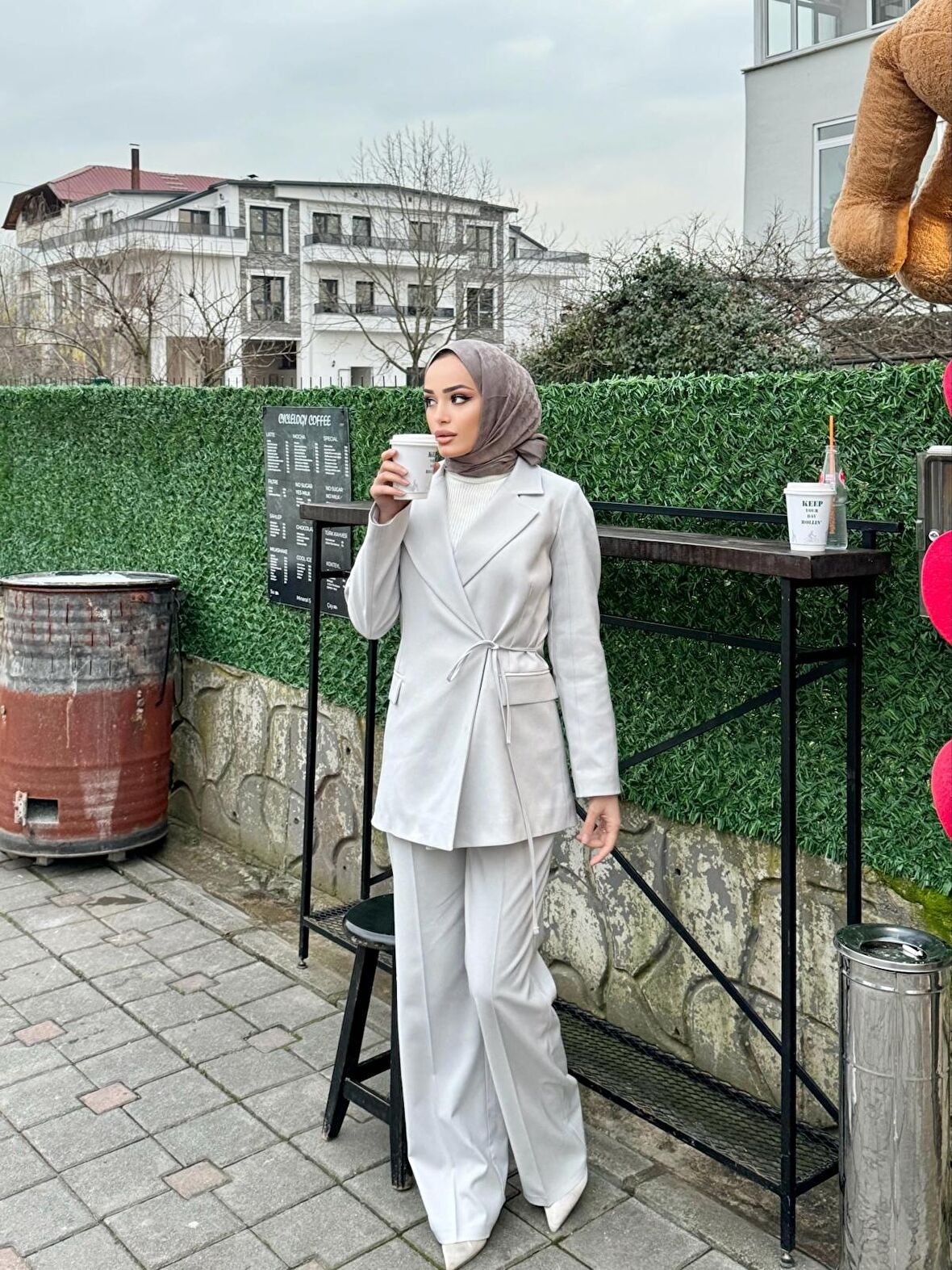 PTKM003 YAN BAĞLAMALI YÜN TAKIM