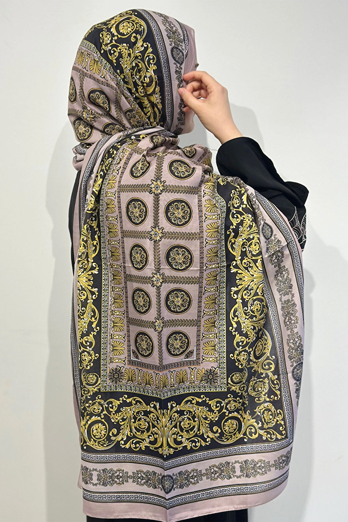 PVDŞ001 Pamuk Vual Dijital Şal