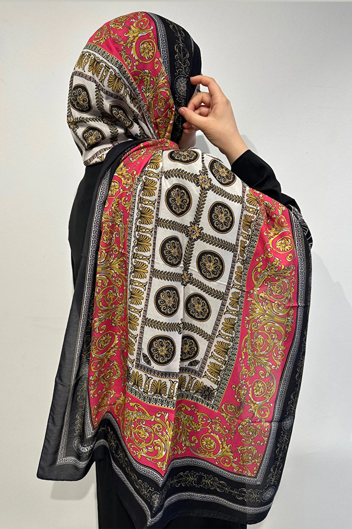 PVDŞ001 Pamuk Vual Dijital Şal