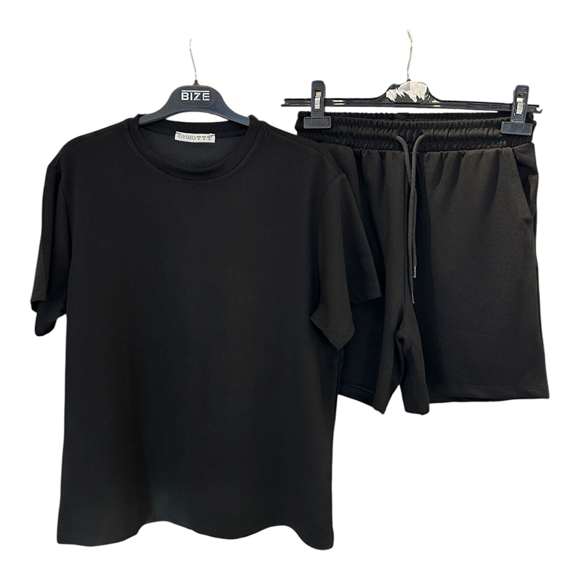 9008 DÜZ TİŞÖRT ŞORT TAKIM