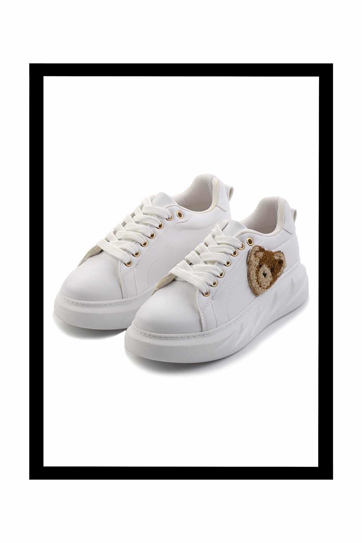 Beyaz   Kadın Sneaker K01015010209