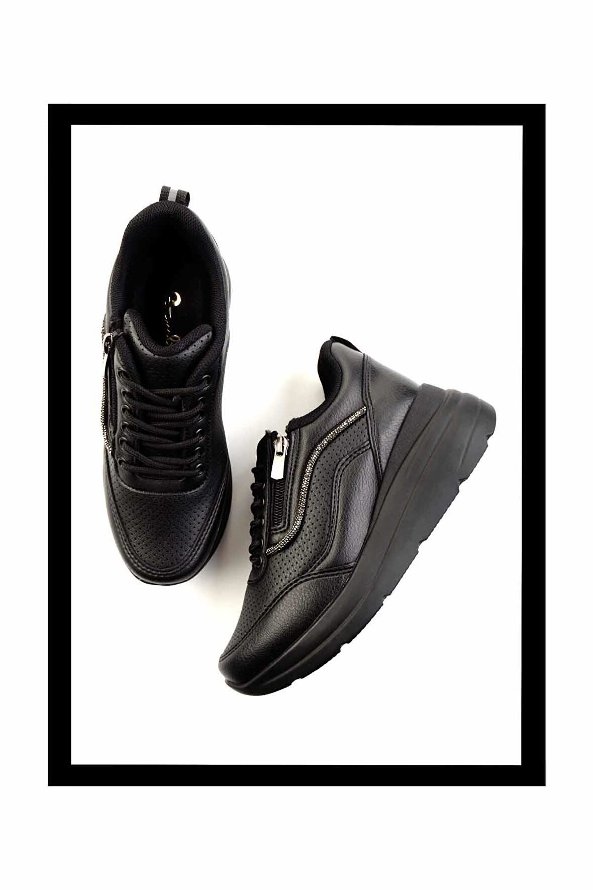 Siyah   Kadın Sneaker K01027020709