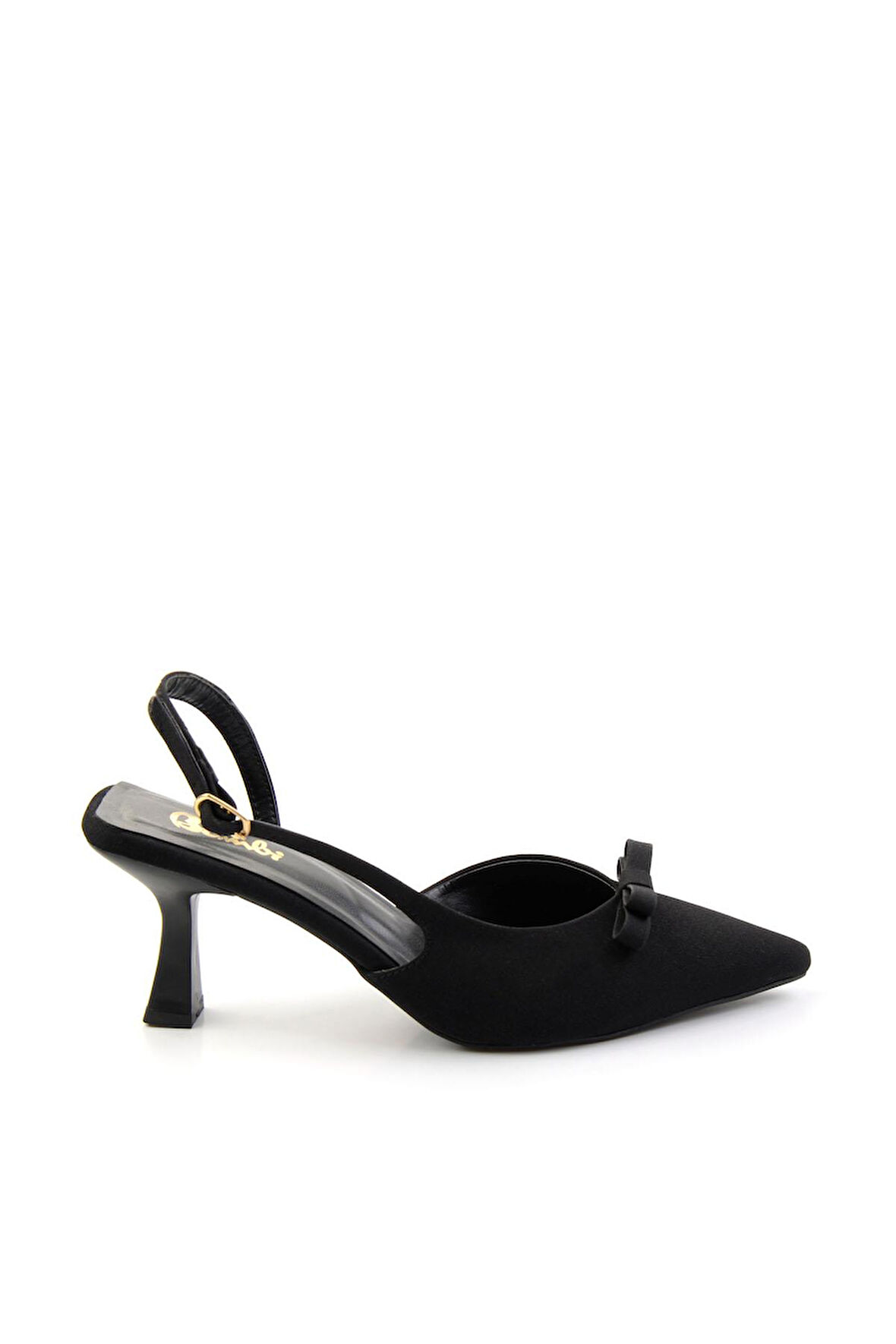 Mat Siyah  Kadın Klasik Topuklu Ayakkabı K01074025238