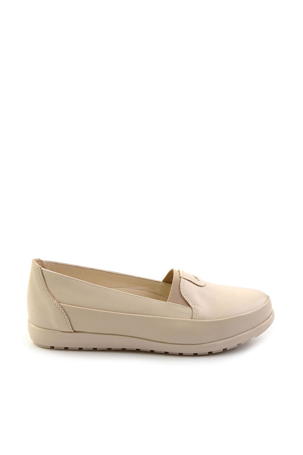 Bej Leather Kadın Casual Ayakkabı K01087734103