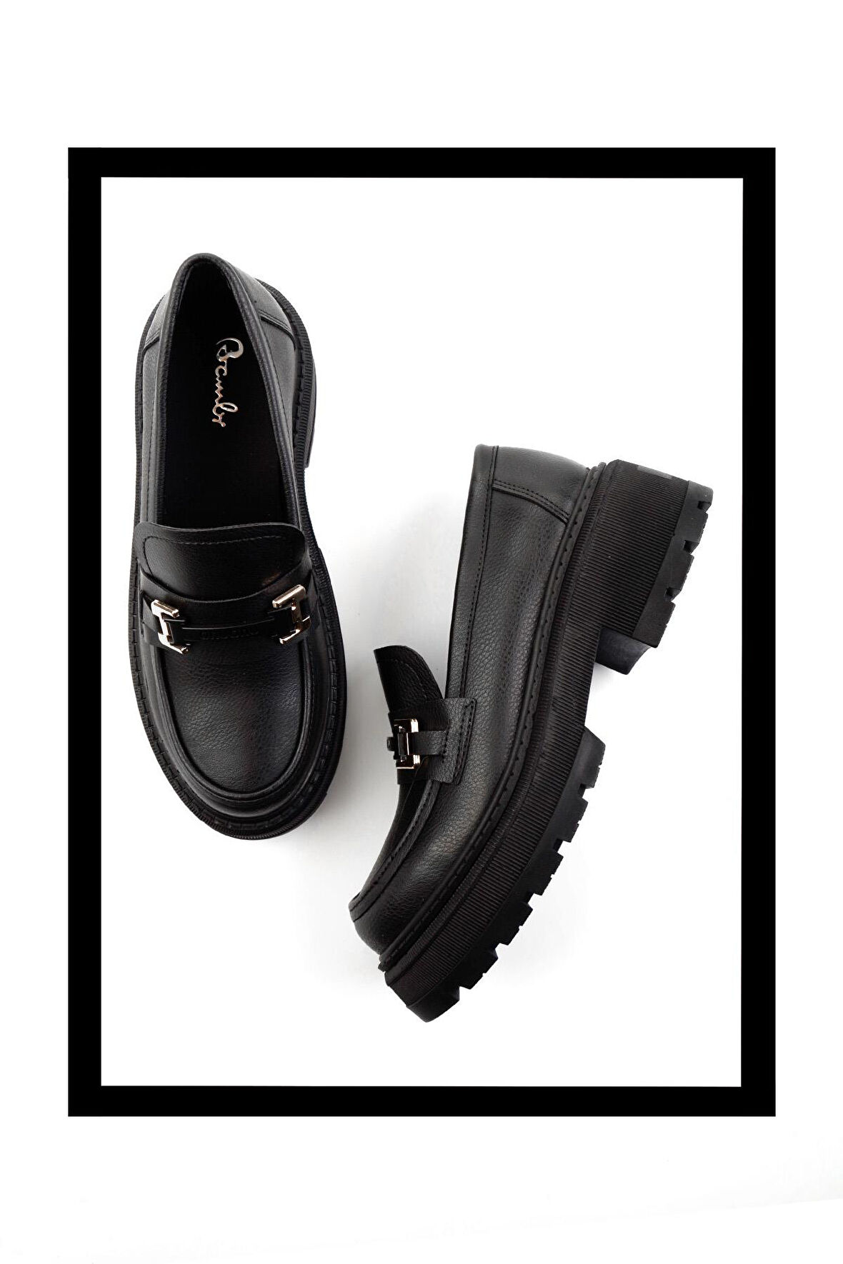 Siyah  Kadın Loafer Ayakkabı K01179200409