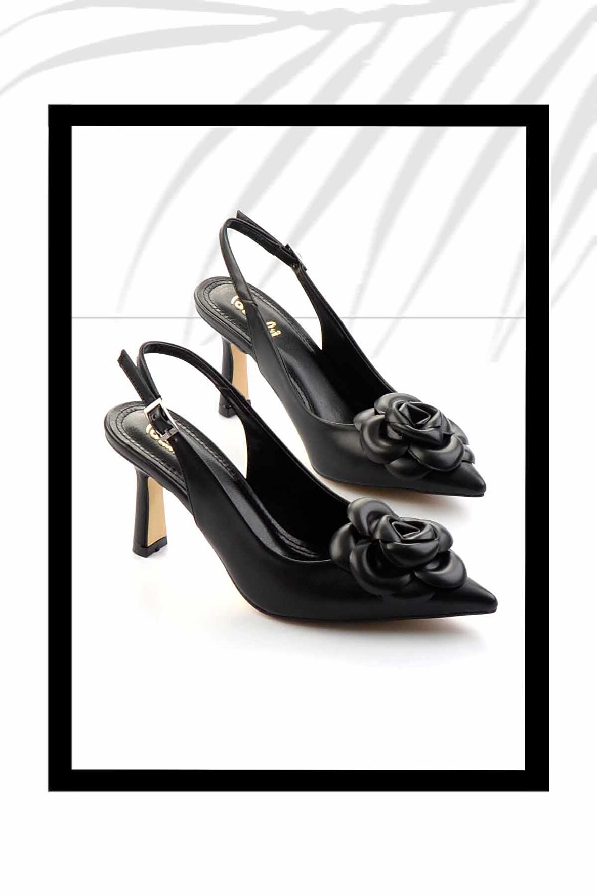 Siyah  Kadın Klasik Topuklu Ayakkabı K01188202709