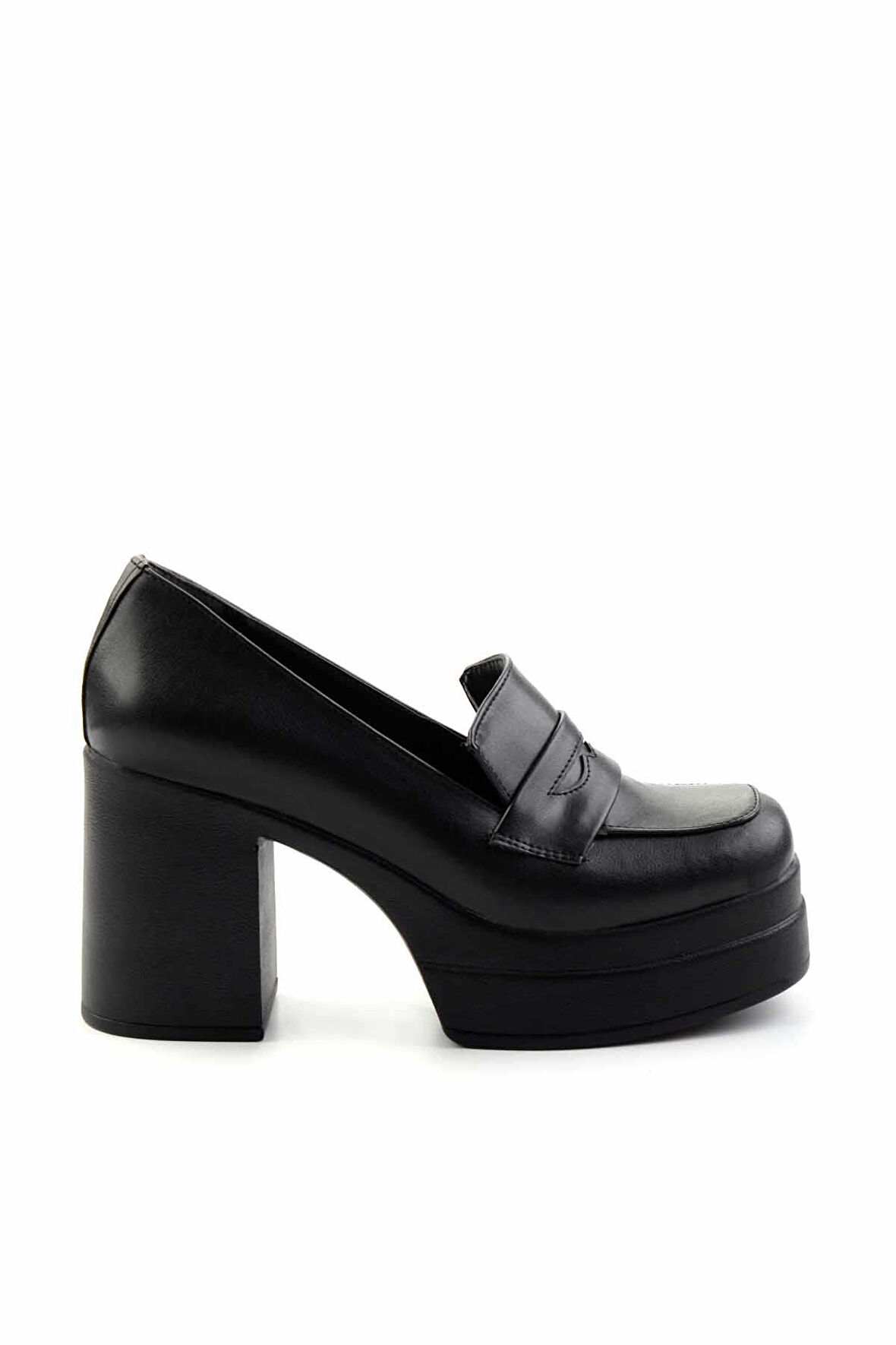 Siyah   Kadın Klasik Topuklu Ayakkabı K01181062509