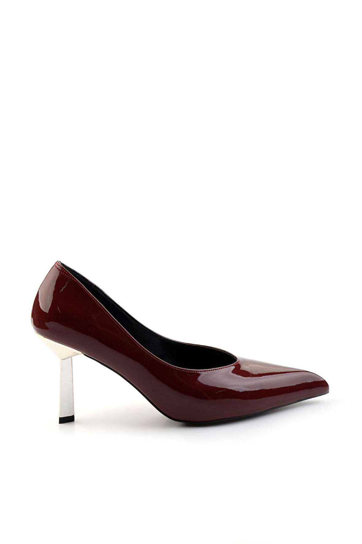 Bordo  Kadın Klasik Topuklu Ayakkabı K01188051108