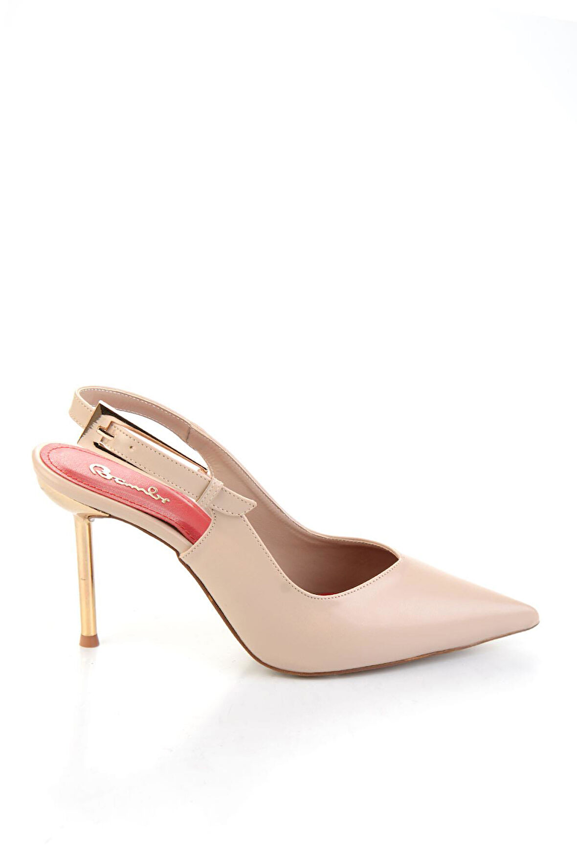 Bej  Kadın Abiye Ayakkabı K01209111109