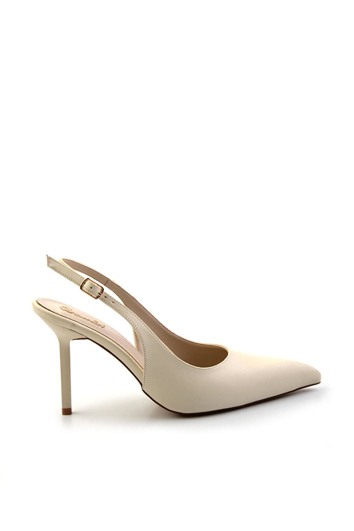 Bej  Kadın Klasik Topuklu Ayakkabı K01209510009