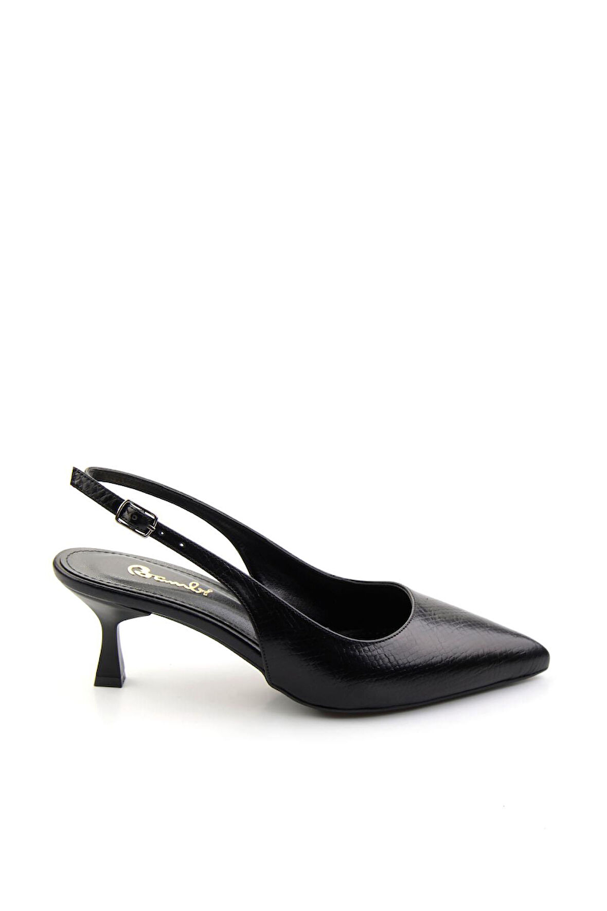 Siyah  Kadın Klasik Topuklu Ayakkabı K01209076207