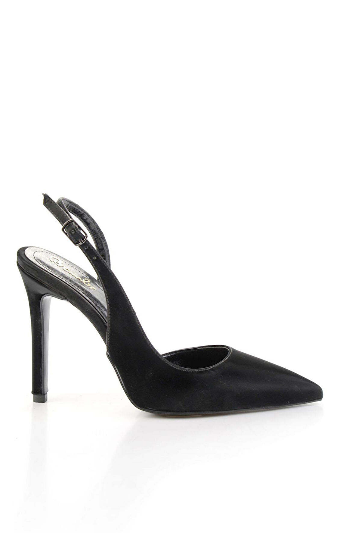 Parlak Siyah  Kadın Klasik Topuklu Ayakkabı K01209035038