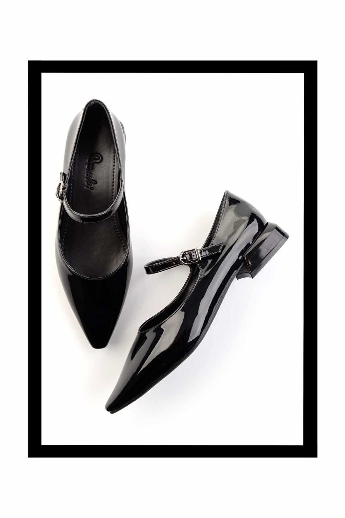 Siyah Rugan  Kadın Babet K01213130708