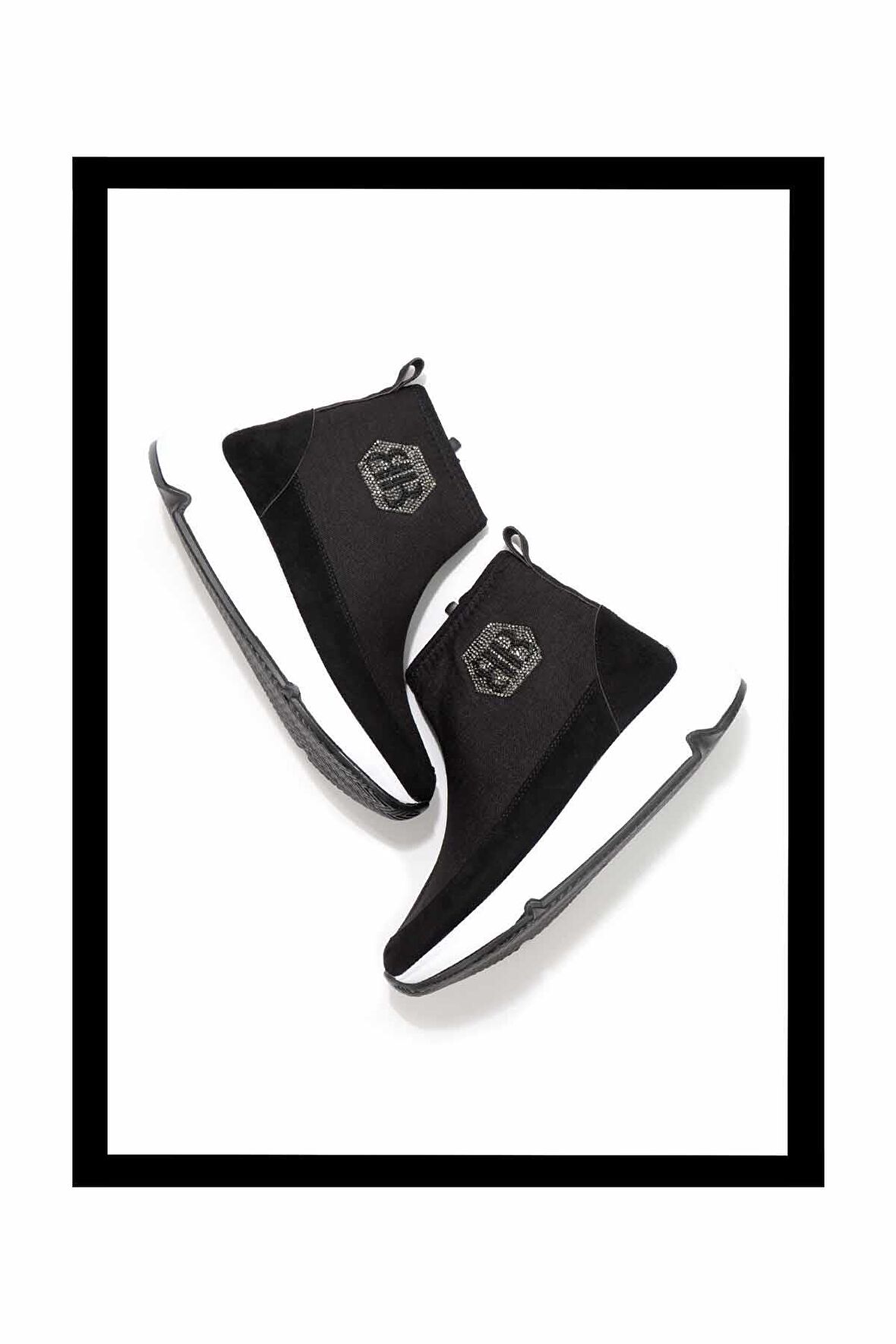Siyah Süet  Kadın Bot & Bootie K01228070002