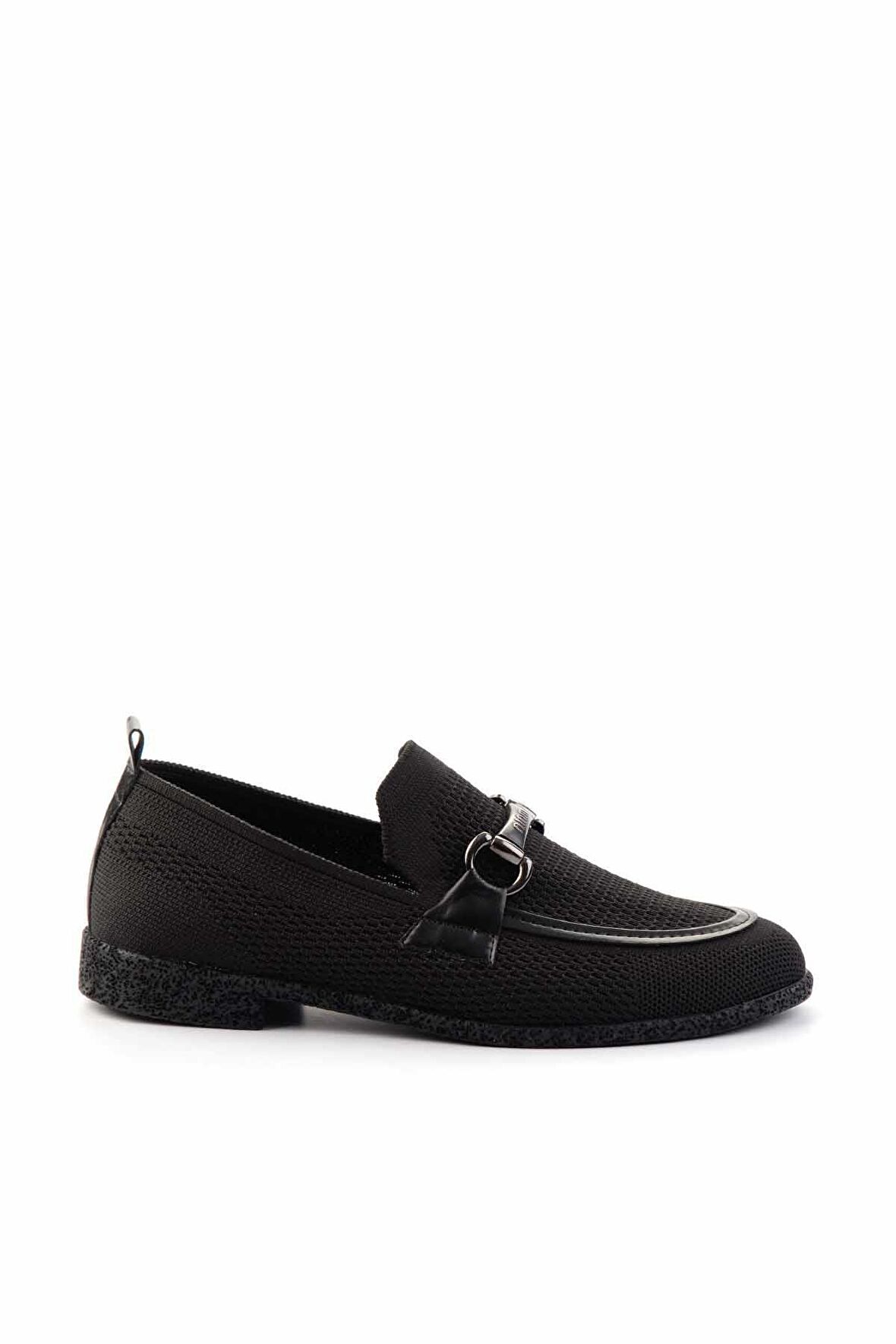 Siyah Triko  Kadın Loafer Ayakkabı K01225020382