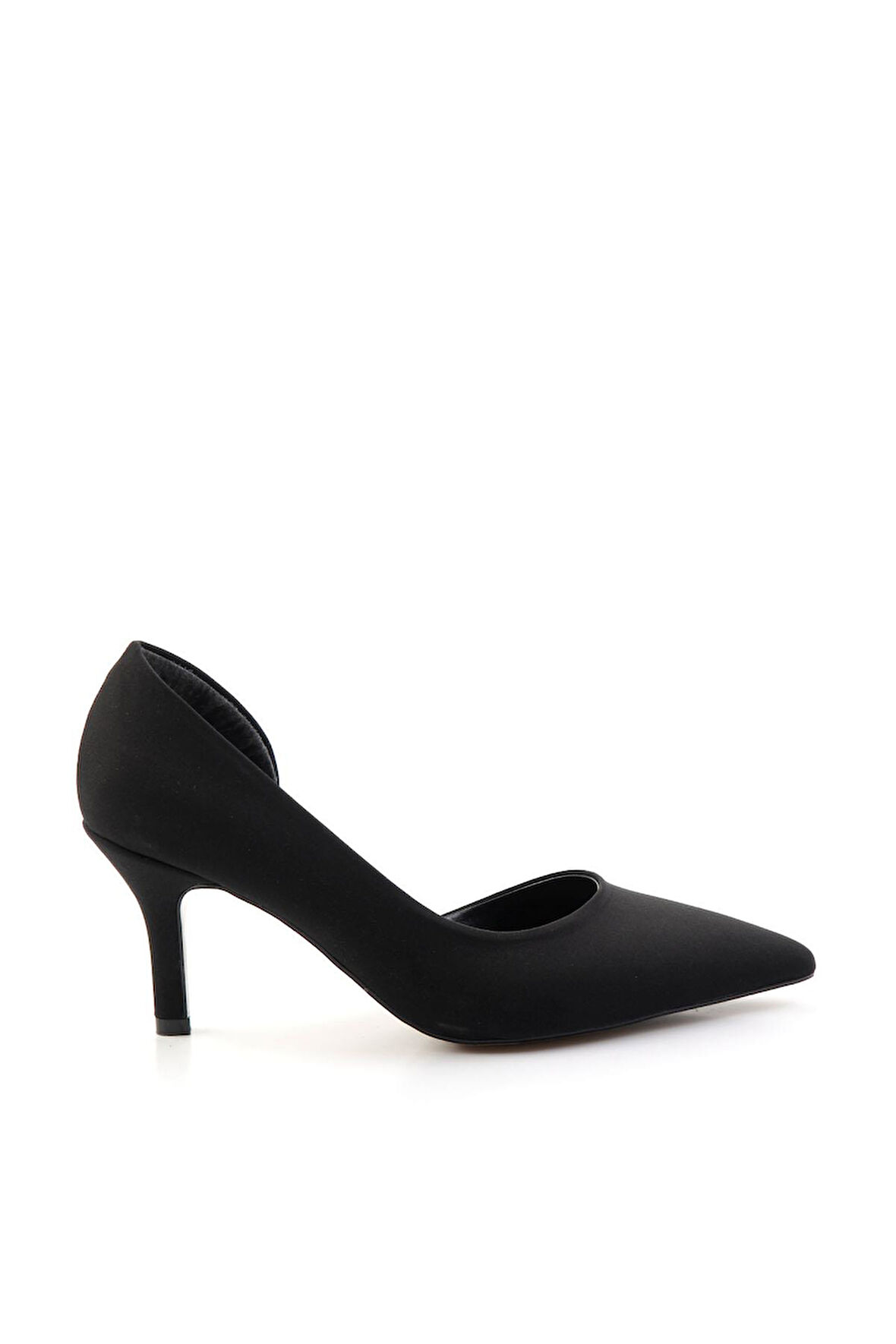 Siyah Nubuk  Kadın Klasik Topuklu Ayakkabı K01231363901