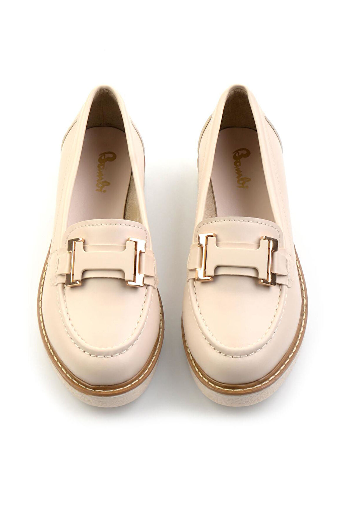 Bej   Kadın Loafer Ayakkabı K01257050009