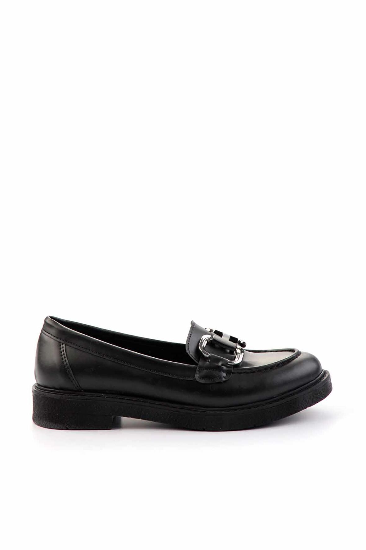 Siyah  Kadın Loafer Ayakkabı K01257067509