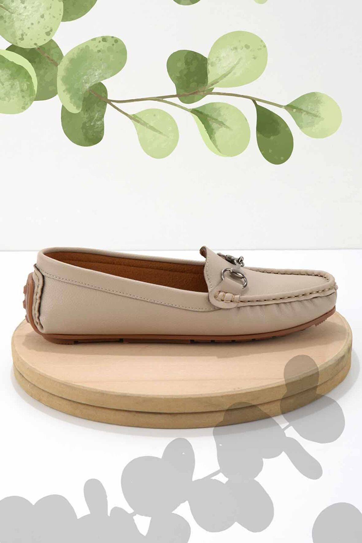 Nude  Kadın Loafer Ayakkabı K01309100009