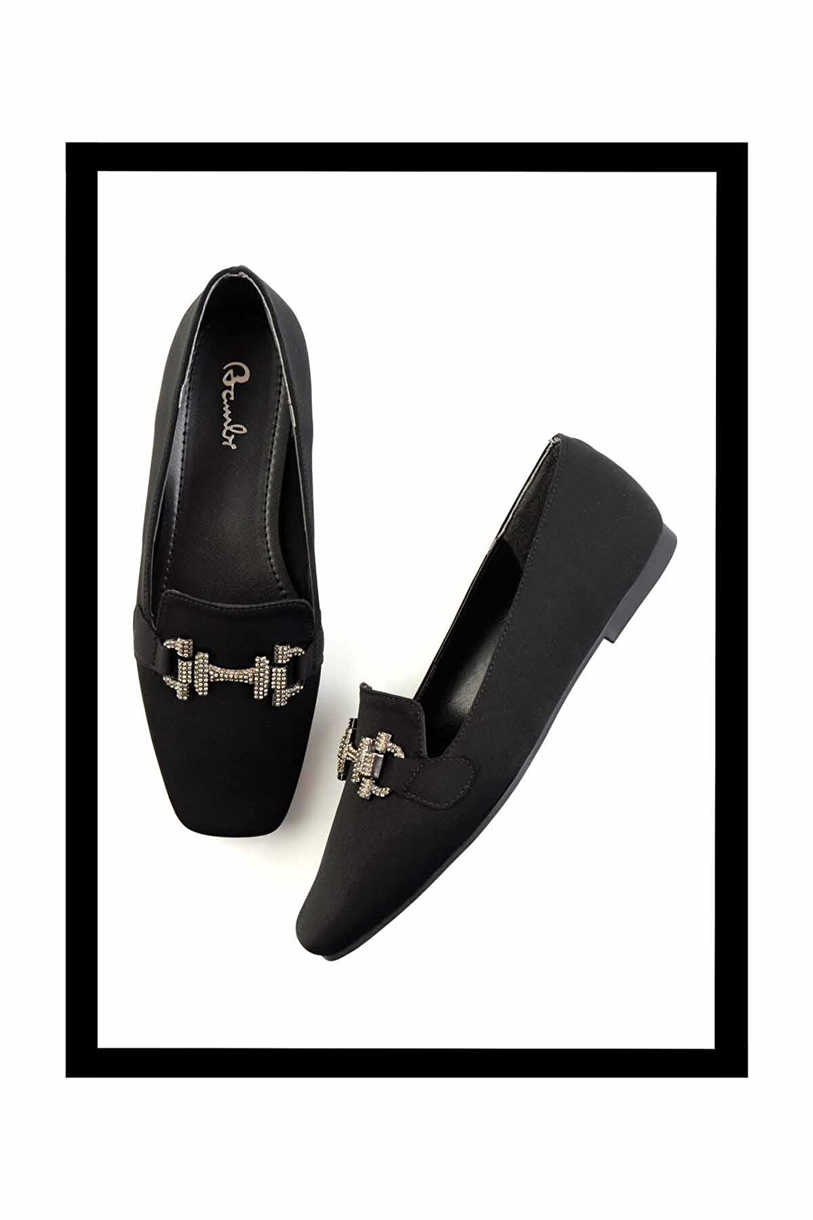 Siyah Kumaş  Kadın Babet K01327058004