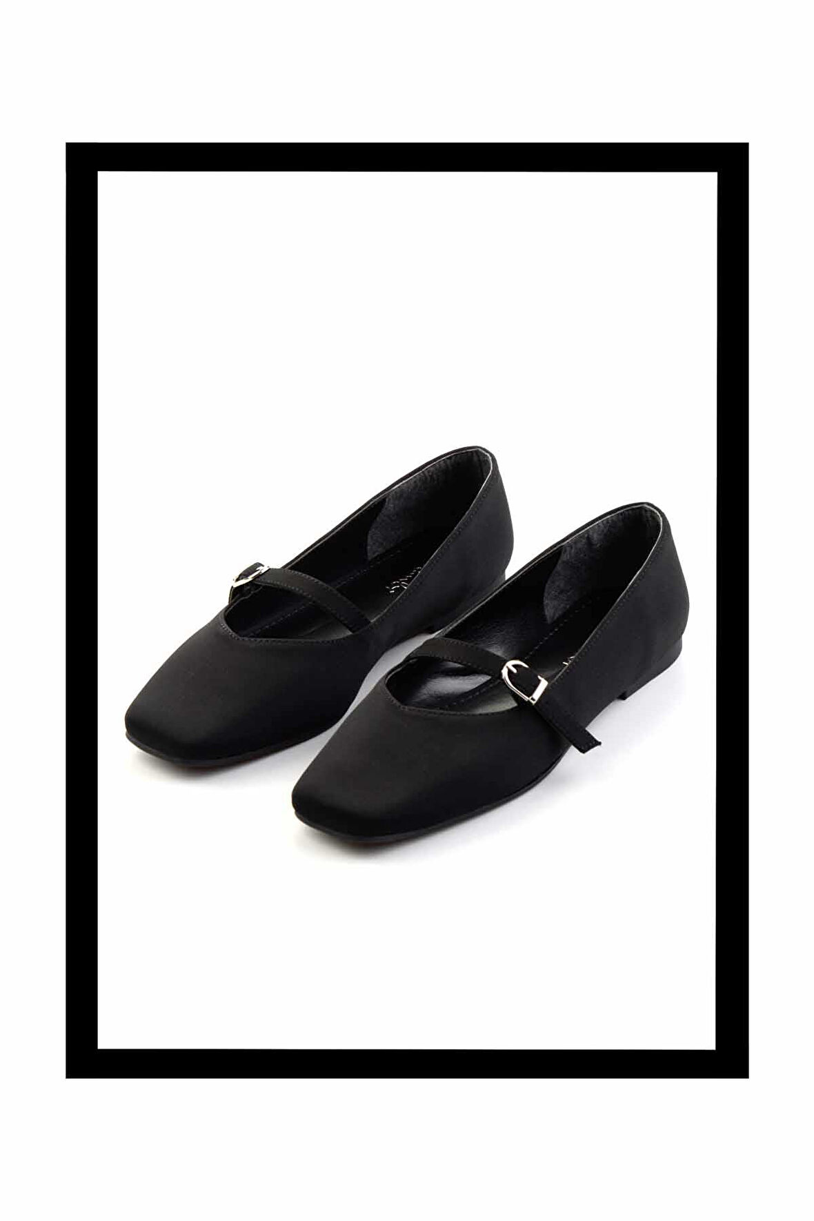 Siyah Kumaş  Kadın Babet K01327059004