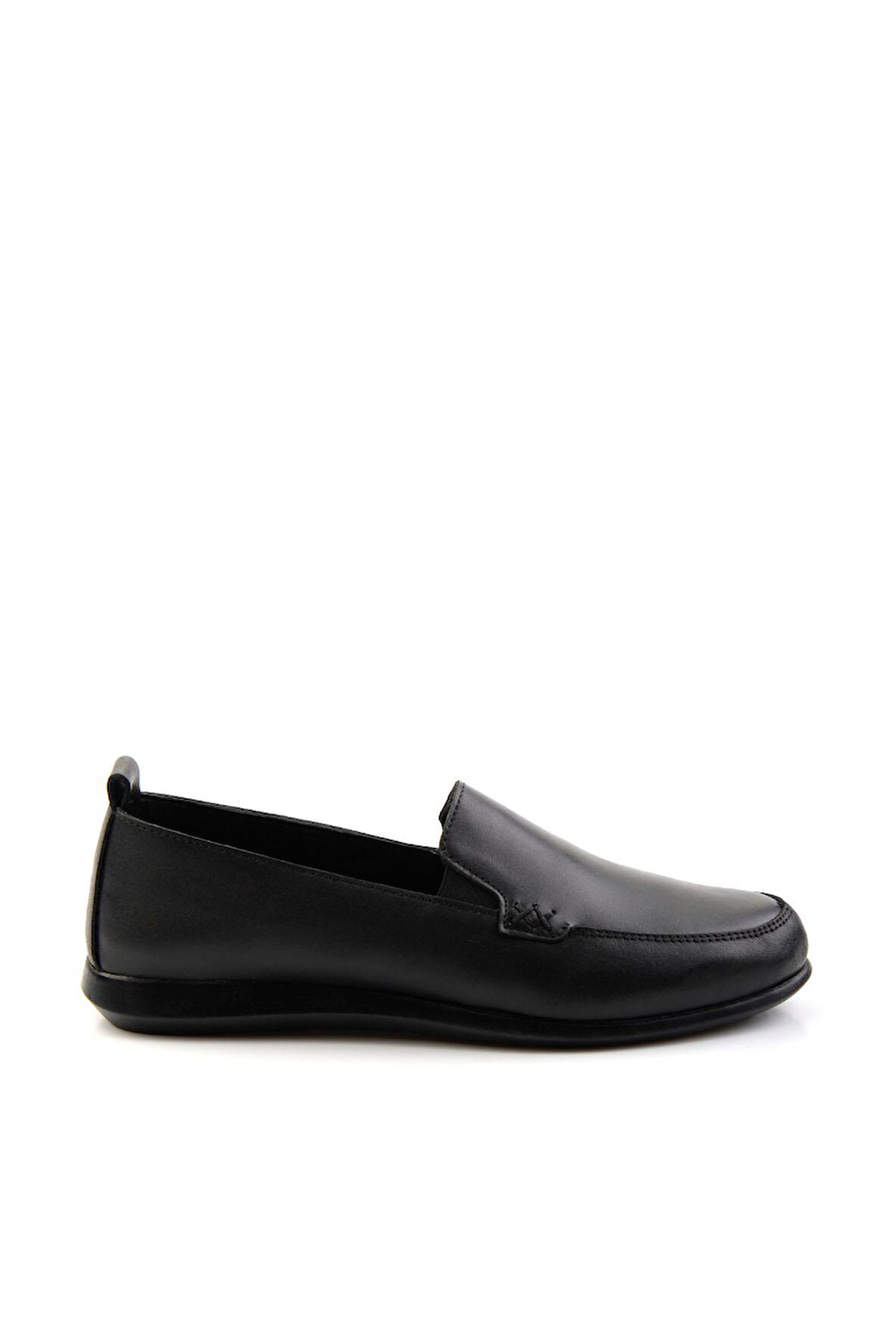 Siyah Leather Kadın Casual Ayakkabı K01331041703