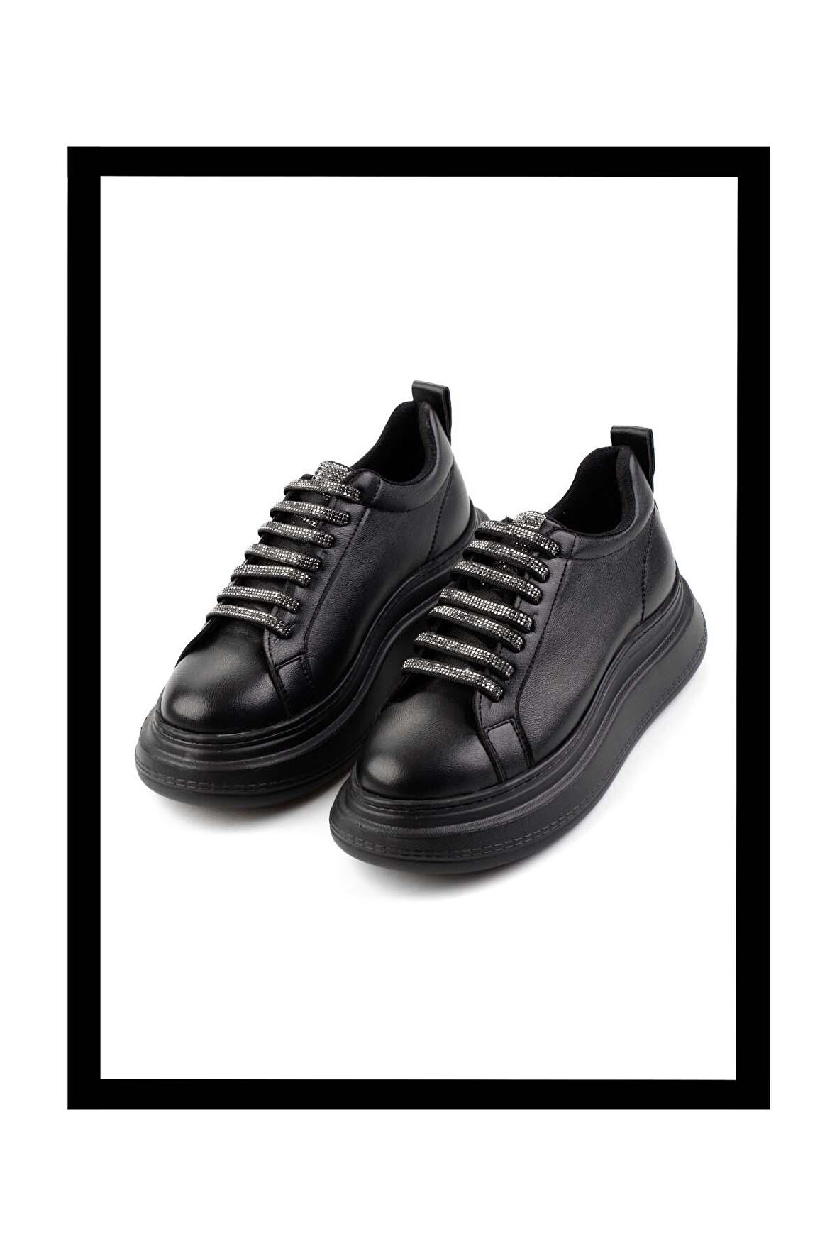 Siyah  Kadın Sneaker K01377030309