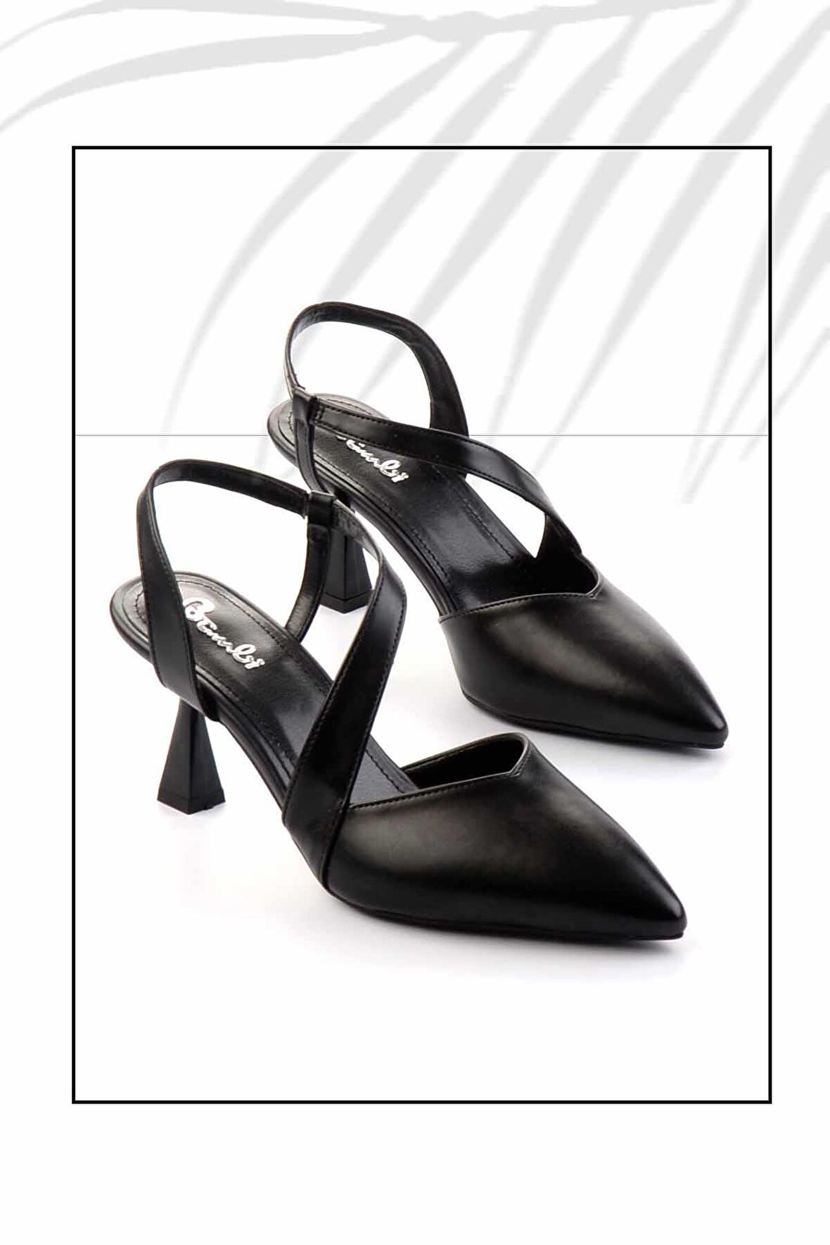 Siyah  Kadın Klasik Topuklu Ayakkabı K01397041009