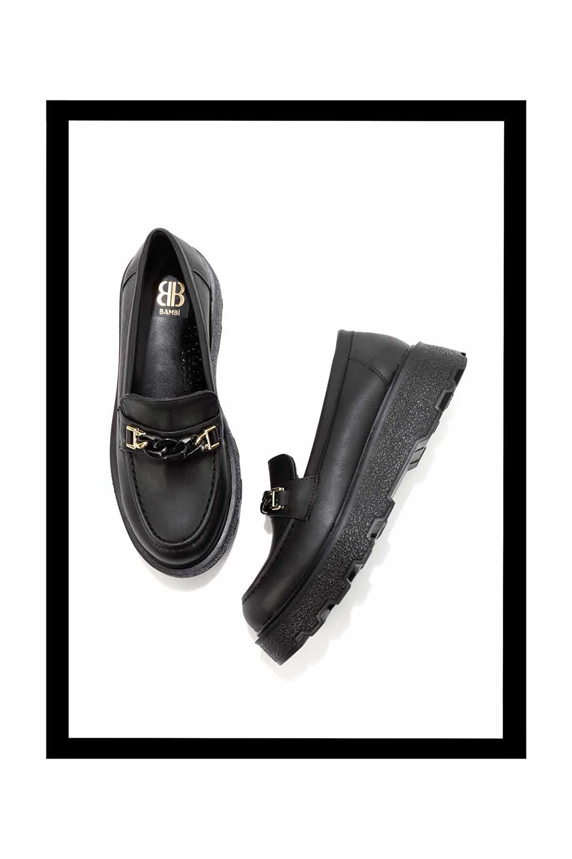Siyah  Kadın Loafer Ayakkabı K01404083009