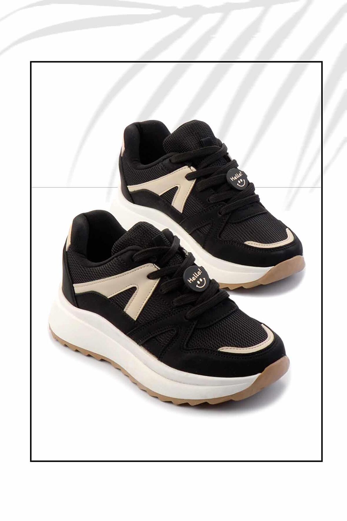 Siyah File  Kadın Sneaker K01412600022