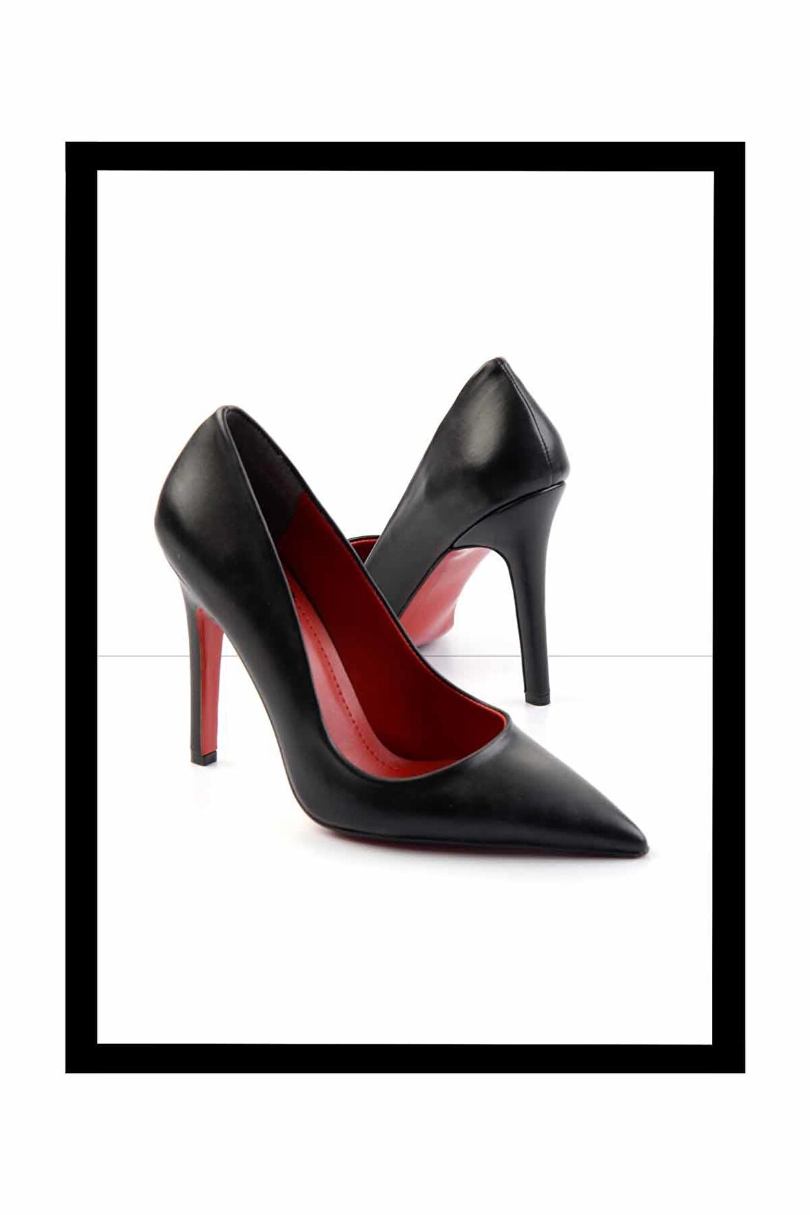 Siyah  Kadın Klasik Topuklu Ayakkabı K01455018009