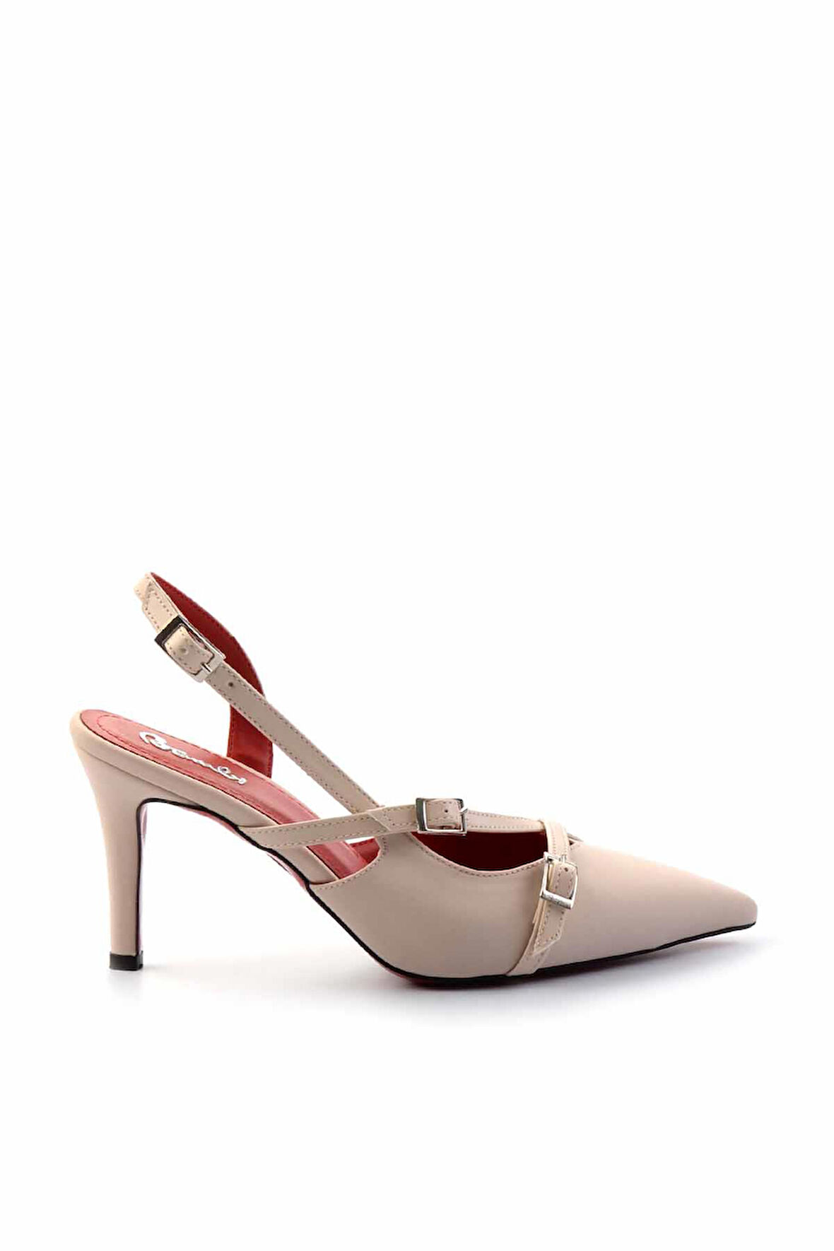 Bej Bej  Kadın Klasik Topuklu Ayakkabı K01455018501