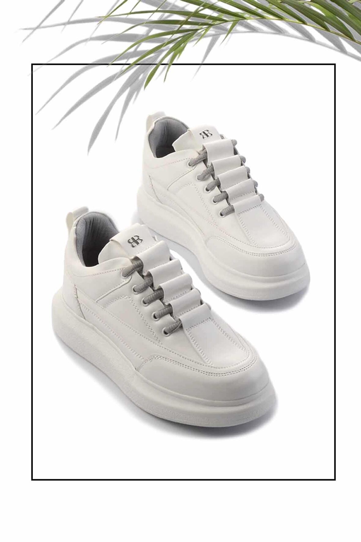 Beyaz  Kadın Sneaker K01478103409