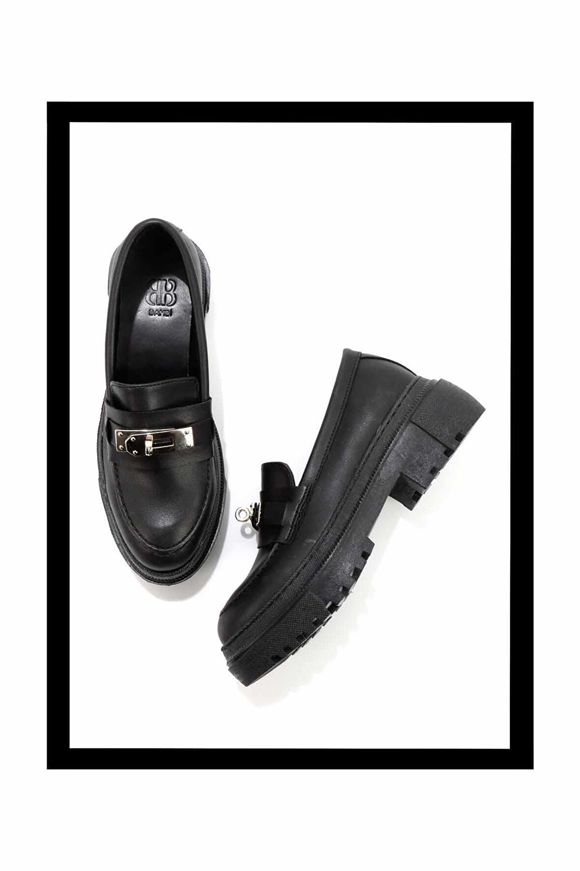 Siyah   Kadın Loafer Ayakkabı K01503742309