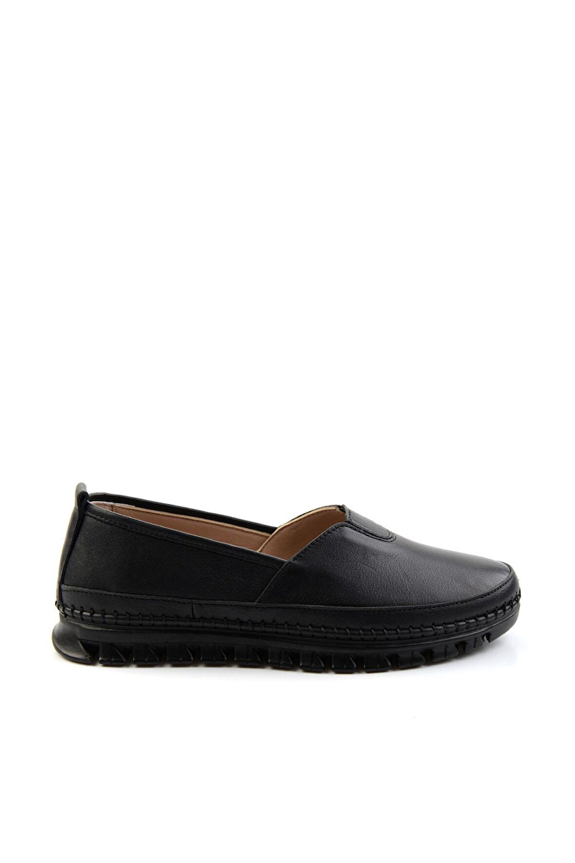 Siyah Leather Kadın Casual Ayakkabı K01518015103