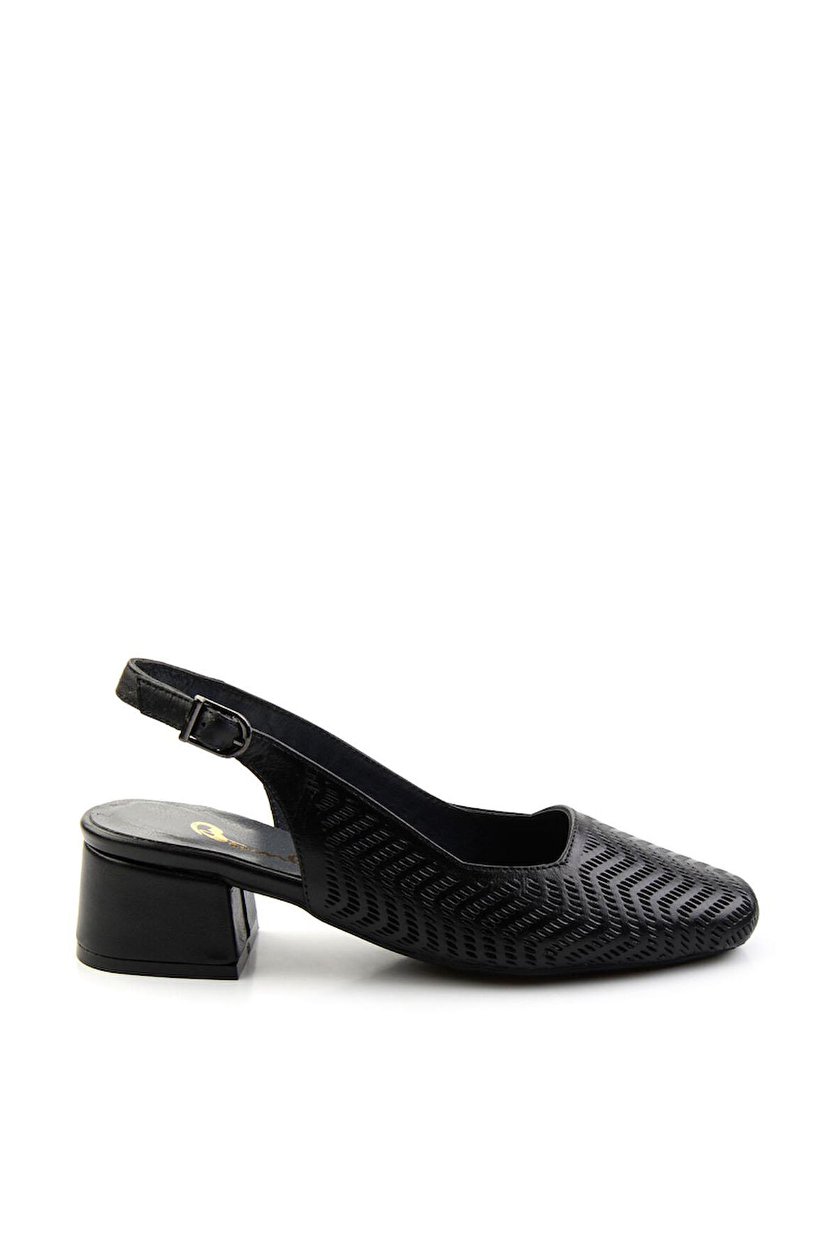 Siyah Leather Kadın Klasik Topuklu Ayakkabı K01531252103